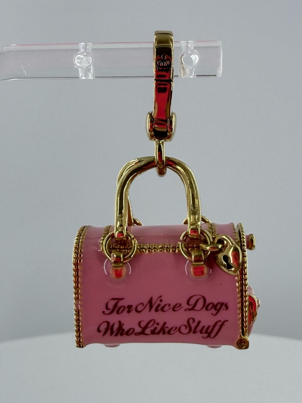 Juicy Couture Dog Carrier Charm